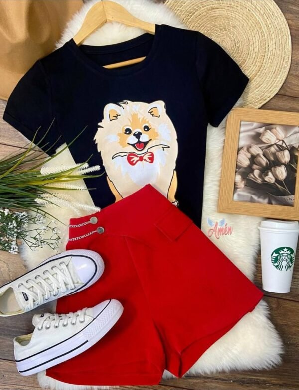 Conjunto de falda short