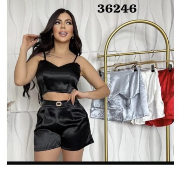 Conjunto en satín