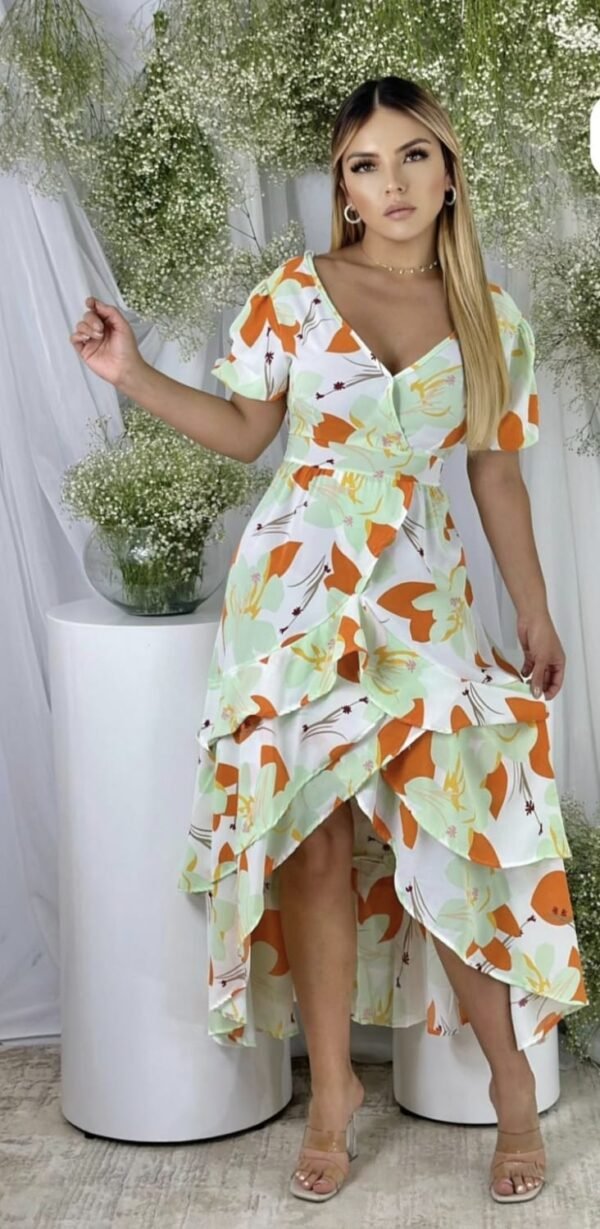 Vestido cola de pato